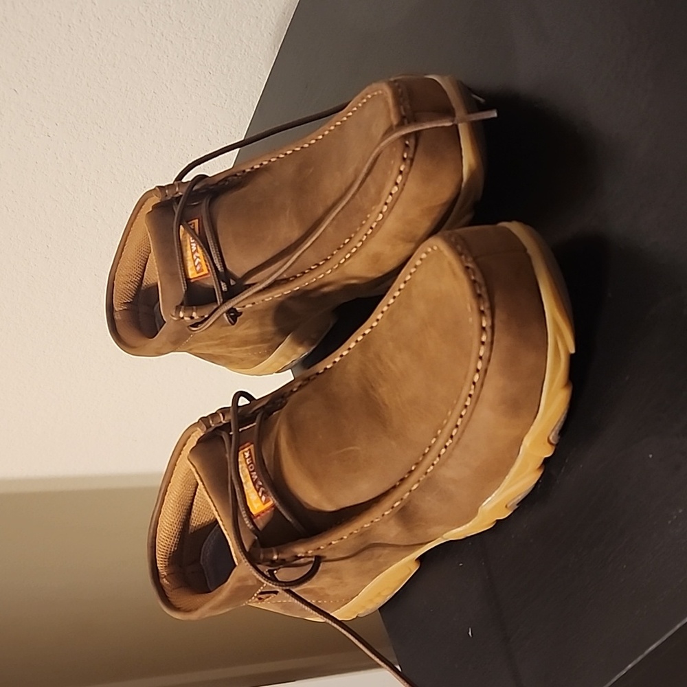 Twisted x mens size 9 w steel toe work boot